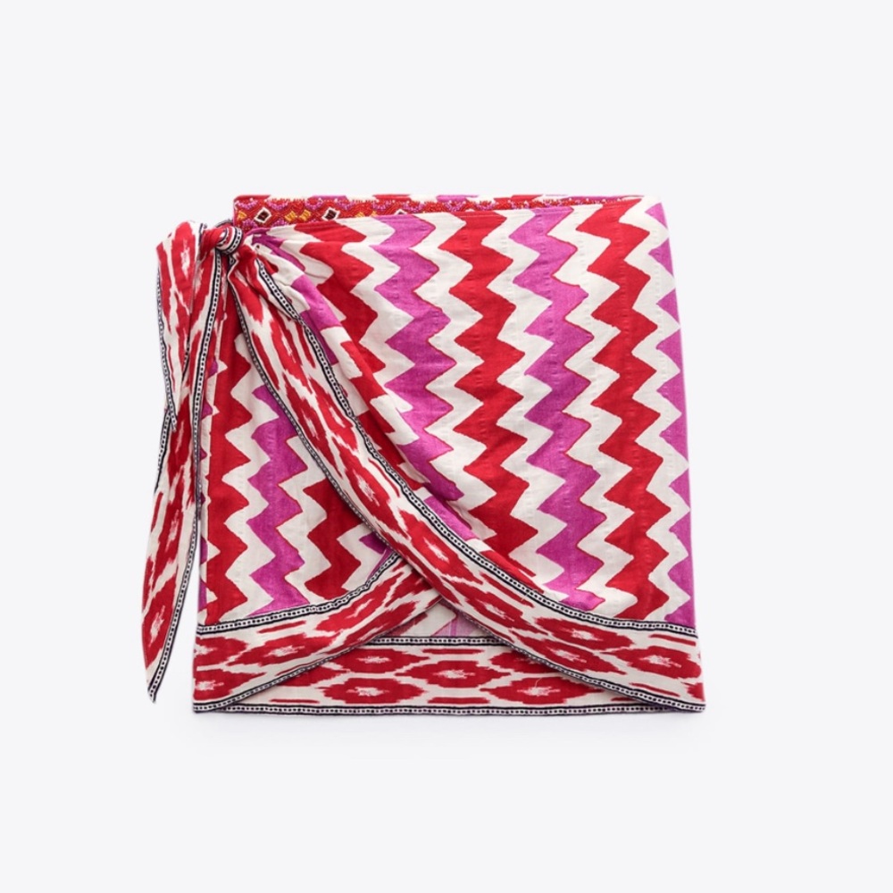 Zara: sarong skirt